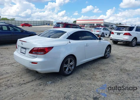 2012 Lexus Is 250C из США, поврежденный, VIN JTHFF2C29C2525499